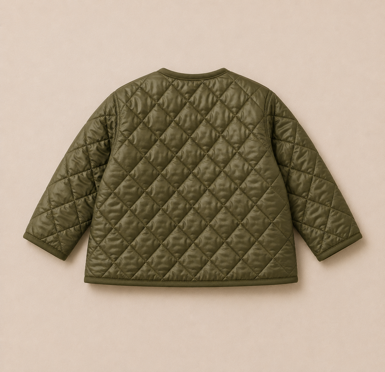 Louder Olive Quilted Jacket