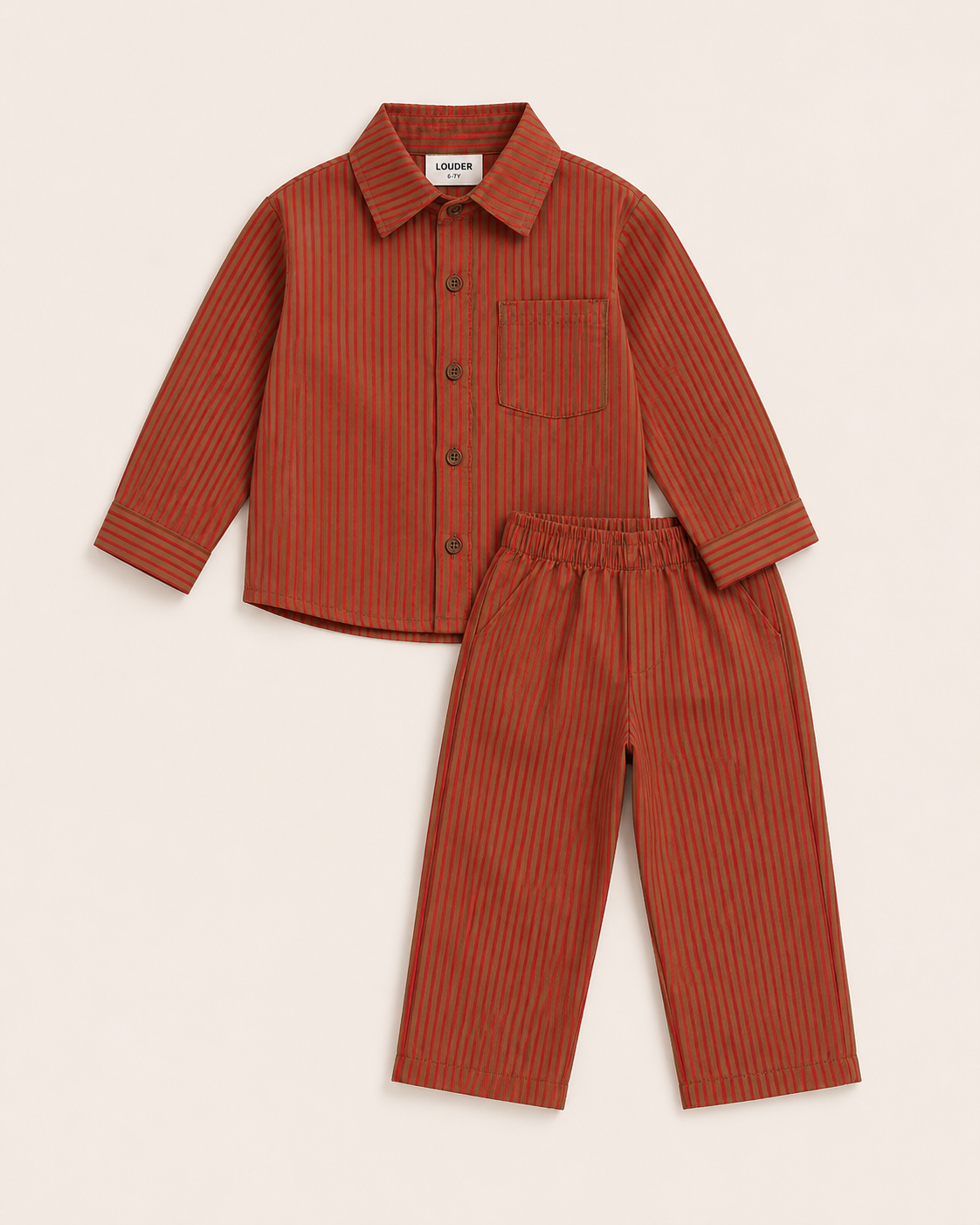 Louder Stripe 2-Piece Set