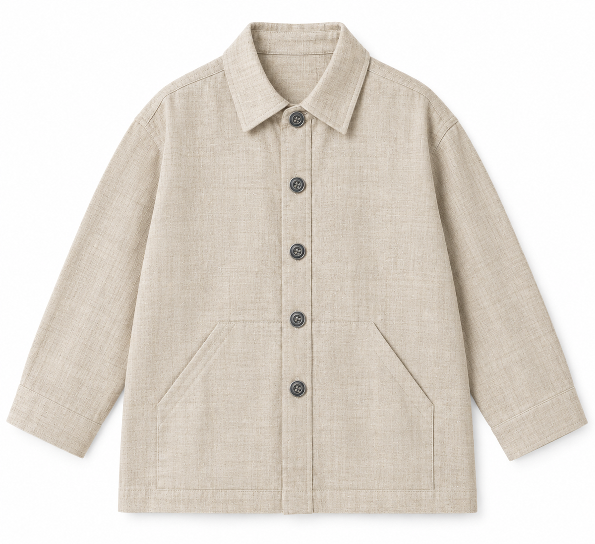 Louder Oatmeal Linen shirt