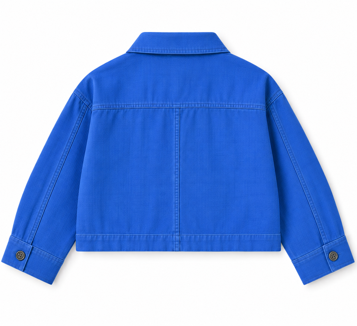 Louder Electric blue cropped jacket